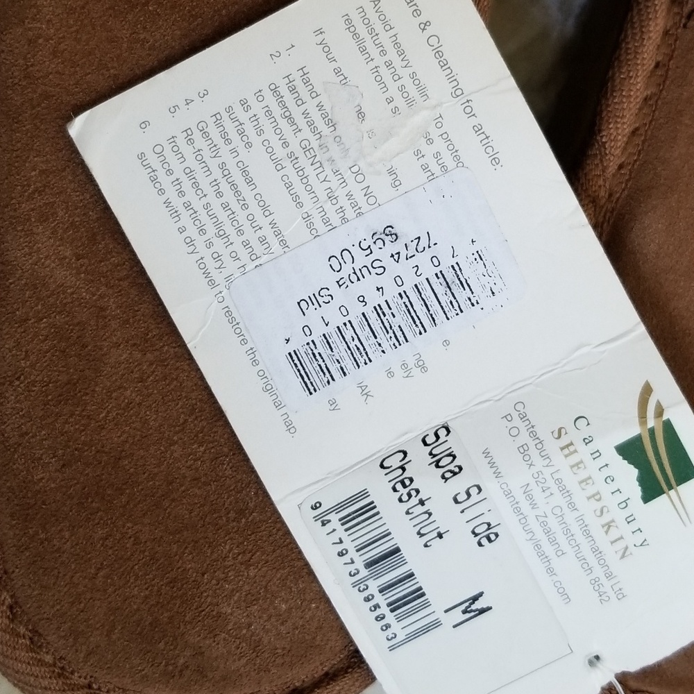 Caterbury Supa Sheepskin Slides - Picture 2 of 3